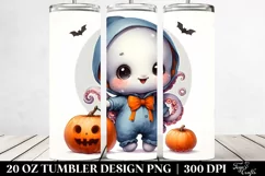 Baby Octopus Halloween 20 Oz Tumbler Product Image 2