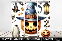 a Simple Funny Halloween Hat Clipart 20 Oz Tumbler Product Image 2