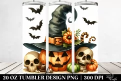 a Simple Funny Halloween Hat Clipart 20 Oz Tumbler Product Image 2