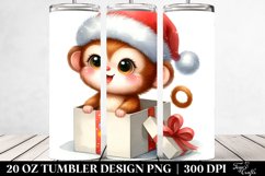 Expressive Baby Monkey 20 Oz Tumbler Product Image 2