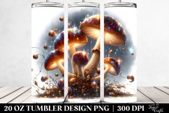 Detailed Shiny Mushroom | 20 oz Tumbler Product Image 2