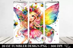 Fairy Funny Tumbler Product Image 2