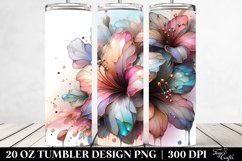 Abstract Shiny Azalea | 20 oz Tumbler Product Image 2