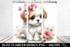 Cute Baby Dog | 20 oz Tumbler Product Image 2