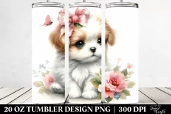 Cute Baby Dog | 20 oz Tumbler Product Image 2