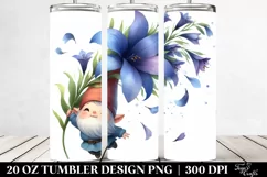 Floating Gnome with Lobelia | 20 oz Tumbler Product Image 2
