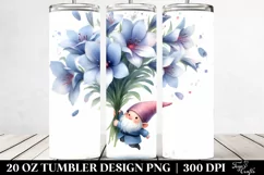Floating Gnome with Lobelia | 20 oz Tumbler Product Image 2