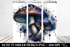 Mystical Mushroom Watercolor Splash | 20 oz Tumbler Product Image 2