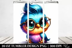 Cute Baby Bird Sitting | 20 oz Tumbler Product Image 2