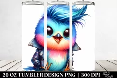 Cute Baby Bird Sitting | 20 oz Tumbler Product Image 2