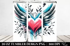 Valentines 20 Oz Tumbler Png Product Image 2