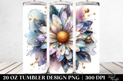 Shiny Daisy Design | 20 Oz Tumbler Product Image 2