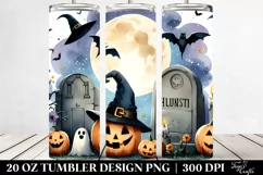 Funny Bird Halloween Clipart, Transparent 20 Oz Tumbler Product Image 2