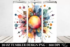 Colorful Sunshine | 20 Oz Tumbler Product Image 2