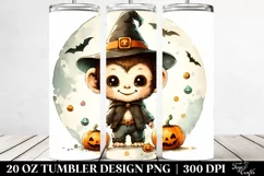 Funny Tombstone Halloween Clipart, Transparent 20 Oz Tumbler Product Image 2
