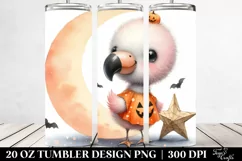 Cute Baby Flamingo on Star Halloween Product Image 2
