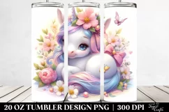 Baby Unicorn Jasmine Tumbler Product Image 2
