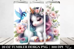 Baby Unicorn Jasmine Tumbler Product Image 2