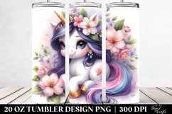 Baby Unicorn Jasmine Tumbler Product Image 2