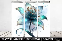 Metalic Like Daffodil Tumbler Product Image 2