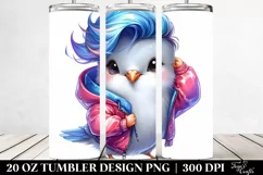 Cute Baby Dove Tumbler Design Product Image 2