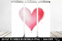 Valentines 20 Oz Tumbler Png Product Image 2