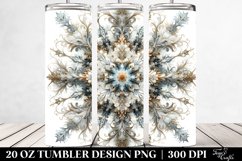 Winter Snowflake Digital Image, 20 Oz Tumbler Product Image 2