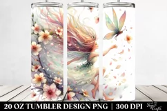 Fairy Tumbling Spring Petals Tumbler Product Image 2