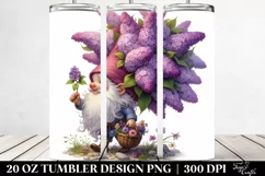 Detailed Digital Painting Small Gnome | 20 Oz Tumbler Product Image 2