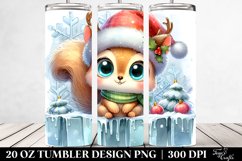Goofy Baby Squirrel for Christmas, 20 Oz Tumbler Product Image 2
