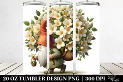 Detailed Digital Painting Small Gnome | 20 Oz Tumbler Product Image 2