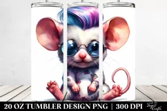Cute Baby Mouse Funny | 20 oz Tumbler Product Image 2
