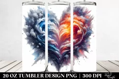 Love 20 Oz Tumbler Png Product Image 2