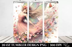 Fairy Tumbling Spring Petals Tumbler Product Image 2