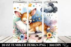 Colorful Baby Deer | 20 Oz Tumbler Product Image 2