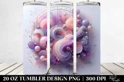Glossy Violet Clipart 20 Oz Tumbler Product Image 2