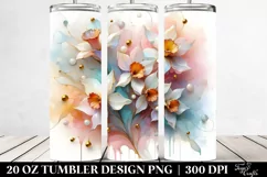 Glossy Narcissus 20 Oz Tumbler Product Image 2