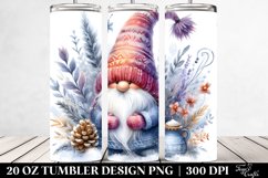Washed Winter Gnome Tumbler Product Image 2