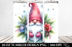 Washed Winter Gnome Tumbler Product Image 2