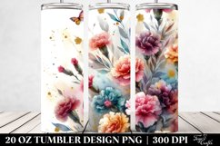 Abstract Colorful Tumbler Product Image 2