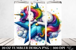 Unicorn . 20 oz Tumbler Design Product Image 2