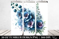 Glossy Delphinium | 20 oz Tumbler Product Image 2