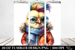 Revolted Baby Chicken Tumbler Design Product Image 2
