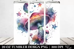 Magical Celestial Mushroom | 20 Oz Tumbler Product Image 2