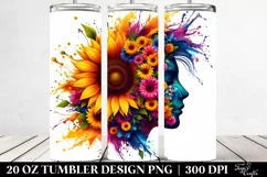 Vibrant Abstract Seal | 20 oz Tumbler Product Image 2