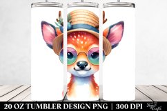 Baby Deer Sun es Sun Hat | 20 Oz Tumbler Product Image 2