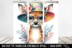 Baby Deer Sun es Sun Hat | 20 Oz Tumbler Product Image 2