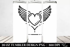 Love 20 Oz Tumbler Png Product Image 2