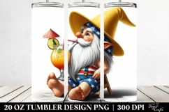 Pastell Gnome Beach Wear | 20 Oz Tumbler Product Image 2
