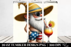 Pastell Gnome Beach Wear | 20 Oz Tumbler Product Image 2